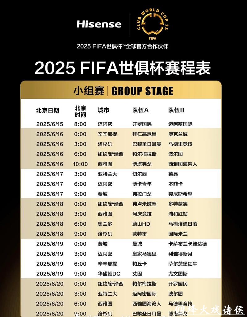 全面解析世界杯比赛计划